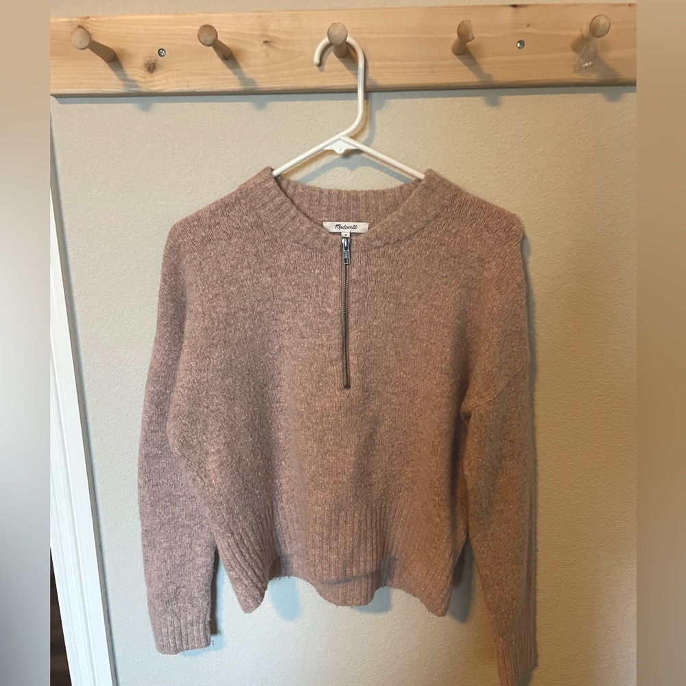 Madewell blush pink sweater